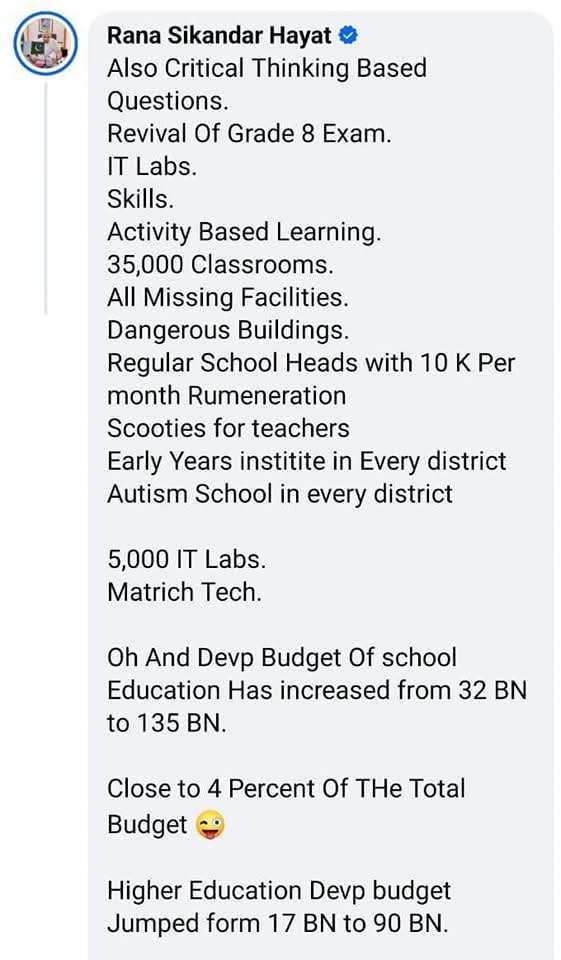 Major Educational Reforms in Punjab: A New Era for Schools and Higher Education Major Educational Reforms in Punjab: A New Era for Schools and Higher Education