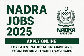 NADRA Jobs 2025 Pakistan