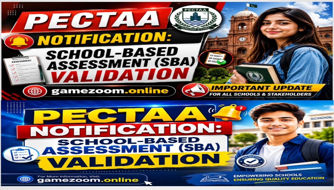 PECTAA School-Based Assessment (SBA) Validation